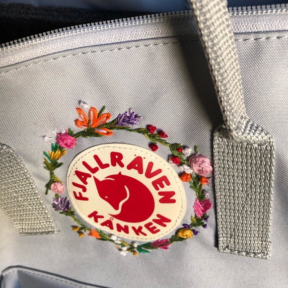 Fjallraven Handbags - Fjallraven Kanken Big Backpack w custom embroidery